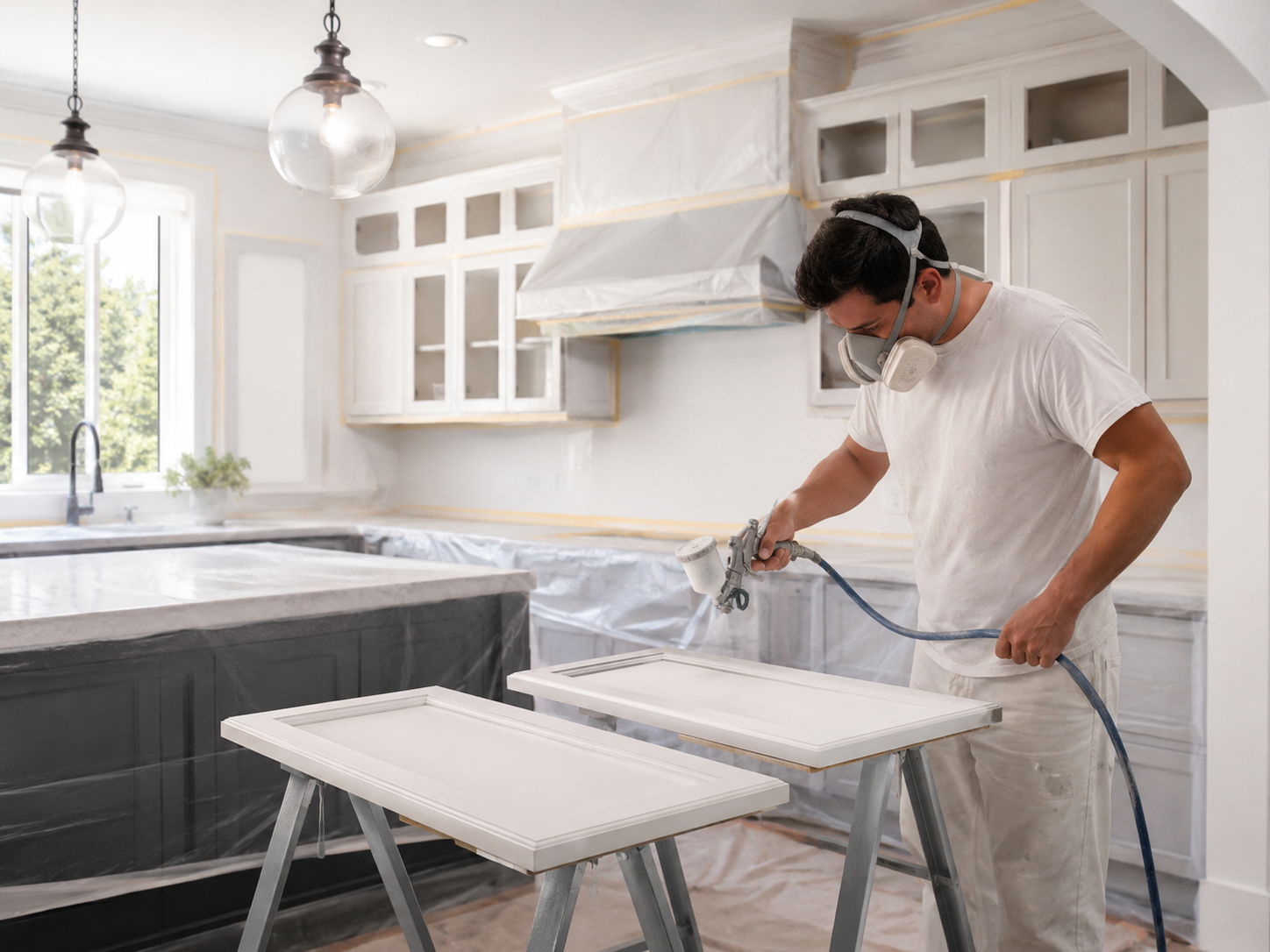 cabinet painting